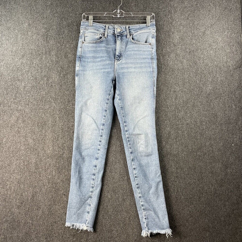 We The Free Skinny Jeans Womens Light Wash High Rise Size 28 EUC